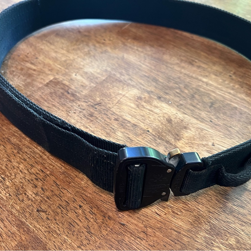 Black Tactical Rigger’s Belt